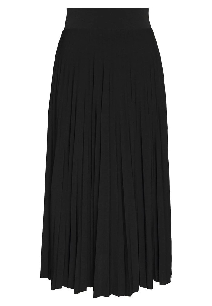 Jupe ANNA FIELD Anna Field Plisse A-line Midi Skirt Noir Femme | LEU-8581203